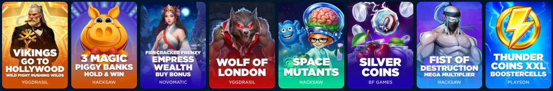 Spellen bij SlotsHammer